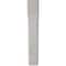 Ekena Millwork 1 3/4"W x 8 1/2"D x 11"H Plymouth Wood Vintage Decor Bracket, Chalk Dust White BKTWD02X09X11PLWH - alternate 2